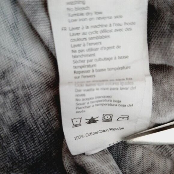 URBAN HERITAGE Crewneck T-shirt Tropical Leaf Print Tie-Dye Men's Sz M - Picture 9 of 9